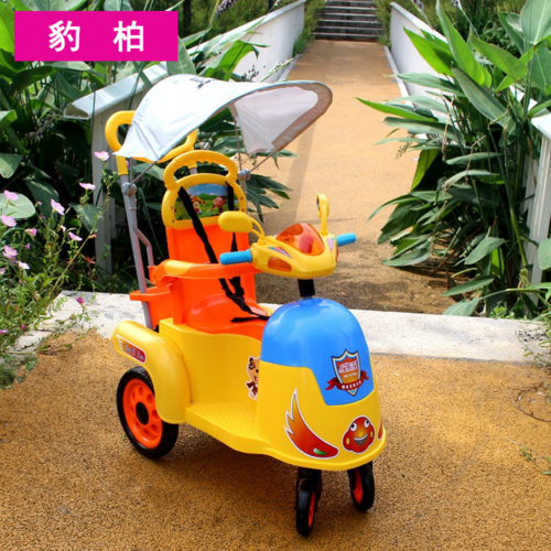 童车婴儿四轮小推车网红上下摇一摇摇车宝宝儿童推推车轻便