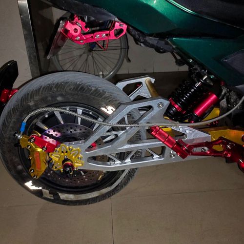 电动车m3猴子改装莲花可调铝合金平叉m5/m6战警