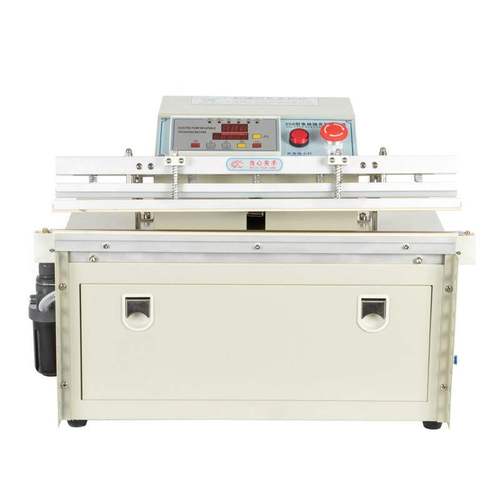 包装机真空机真空升级版450型外抽式全自动食品真空机抽封口机