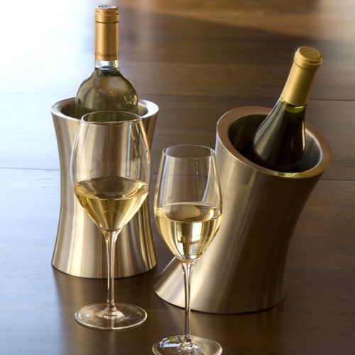 创意欧式不锈钢冰桶红酒架冰桶厚实香槟桶 葡萄酒酒架子摆件酒桶