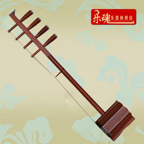 乐魂包邮小叶红檀木中音四胡蒙古四胡乐器厂家直销四弦四股子