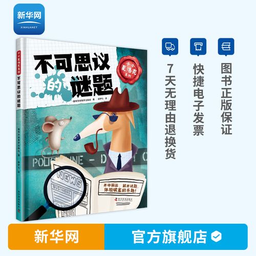 不可思议的谜题 3-6岁幼儿园儿童思维锻炼思维开发低幼儿童侦探解密