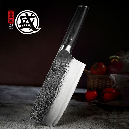 三本盛日本菜刀家用手工锻打厨师专用日式厨房切片刀