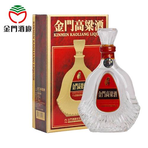 台湾金门高粱酒823纪念酒600ml 扁瓶58度高度白酒宴请送礼