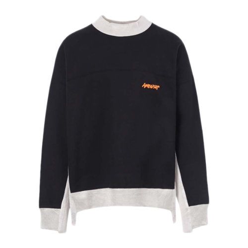 ambush 男士 服装 圆领拼接帽衫 男卫衣