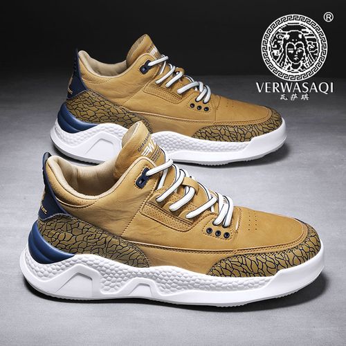 parrotfaery/联邦瓦萨琪2021秋季新款潮流百搭男休闲板鞋运动男鞋