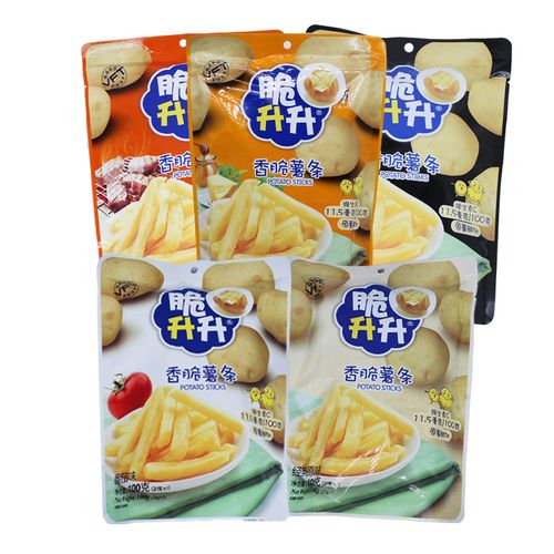 脆升升香脆薯条100g包装脆生生蜂蜜黄油休闲膨化零食小吃礼包