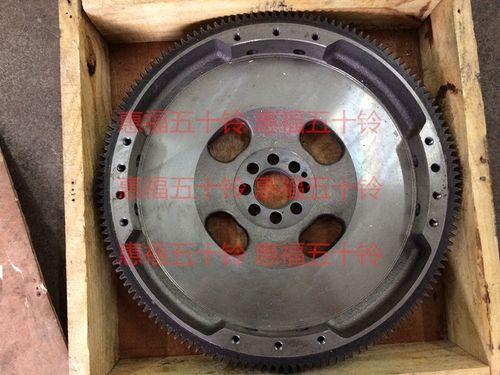 五十铃 飞轮总成 4hk1 庆铃货车配件  ftr 国三 单层齿