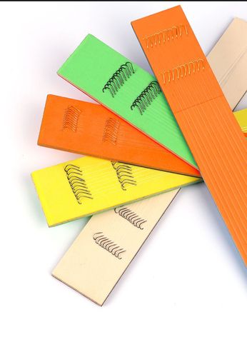 伊豆鱼钩绑好子线 歪嘴3号鱼钩成品子线双钩套装伊豆