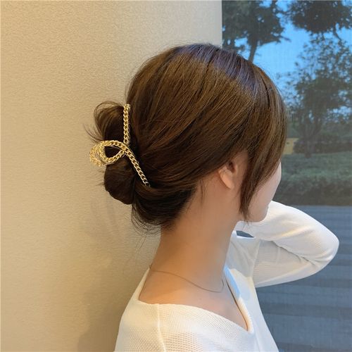 韩国东大门发饰链条发抓抓夹旅行发抓夹发夹女生中长发韩式风发型