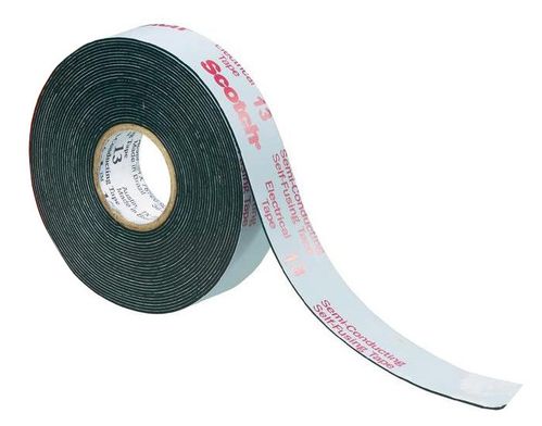 3m13#半导电胶带scotch半导电乙丙橡胶绝缘胶带防水胶带5kv