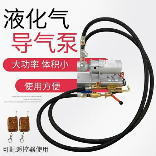 12v液化气导气泵倒气泵12伏丙烷充气泵车载小型气泵液化气导气泵