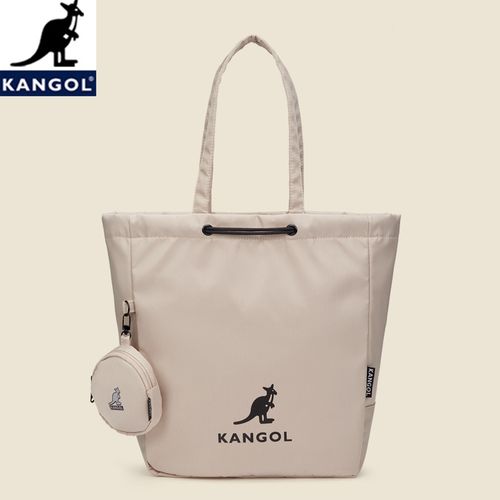 韩国正品kangol袋鼠简约防水大容量单肩托特包女包潮牌休闲手提袋