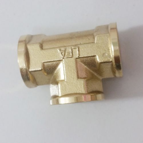 四分4分三通t型三通接头水管三通内丝三通铜三通接头