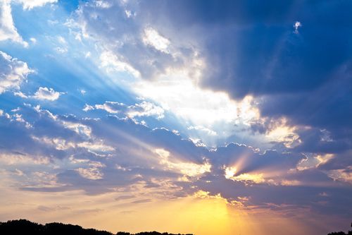 包邮粘贴十字钻石满绣5d朝霞蔚蓝天空日出云朵客厅卧室招待室壁画