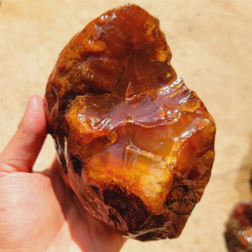 天然红玛瑙原石毛料 玉石雕刻精选练手挑料 diy 吊坠珠子摆件奇石