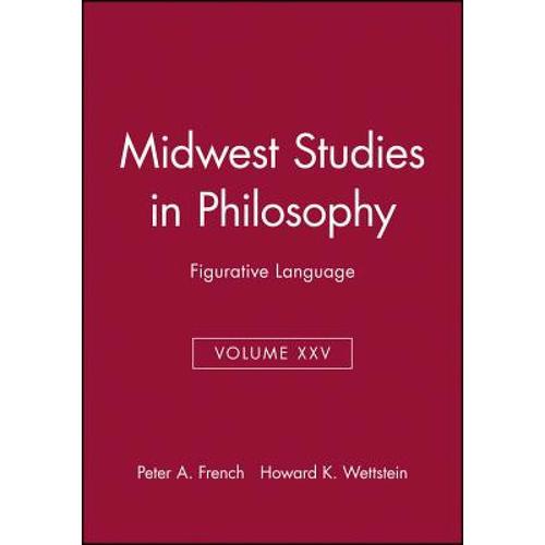 预订 midwest studies in philosophy v25 - . [9780631232186]