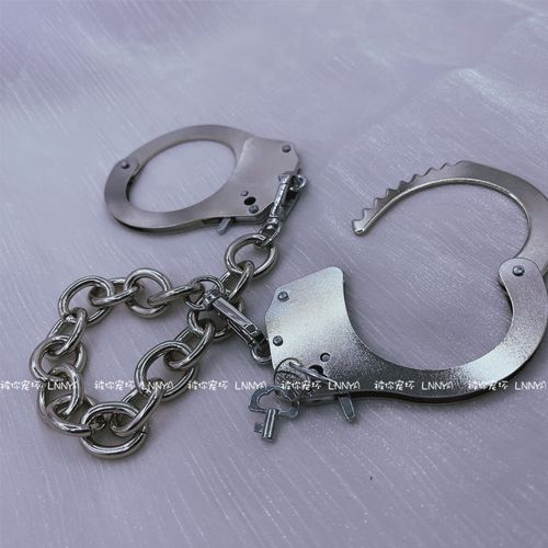 手铐警察真被你宠坏:铐起来*污涩*禁锢*拍照道具蹂躏玩具金属不锈钢