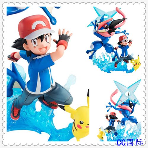 megahouse gem 口袋妖怪 小智 皮卡丘 甲贺忍蛙 手办正版日本现货