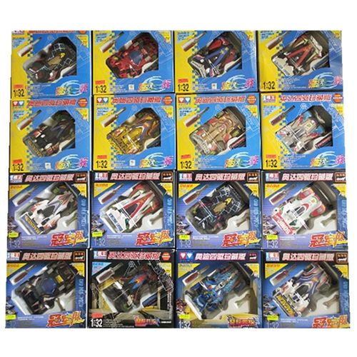 奥迪双钻四驱兄弟珍藏版冠军队成品四驱车蜘蛛王冲锋战神红巨无霸