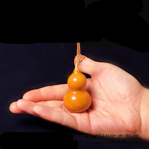 文玩胡葫芦草里金小葫芦手把件把玩做旧老葫芦收藏精品工艺品圣妇女