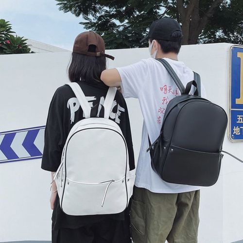 明星同款包电视剧同款双肩包古着感简约百搭韩版学生书包女旅行包