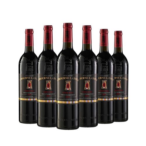 法国拉图红酒 750ml 原瓶进口利布尔纳干红葡萄酒 2012黑标 整箱6瓶装