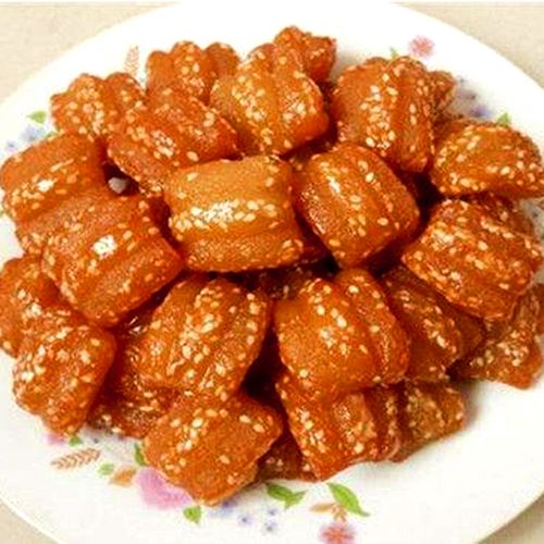 河南名吃濮阳特产蜜三刀点心果子传统糕点小吃美食甜零食拍一发三
