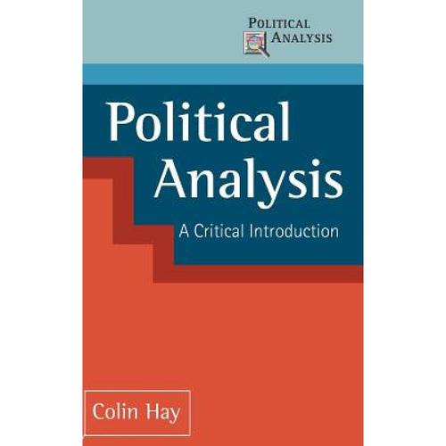 预订 political analysis : a critical intr. [9780333750025]