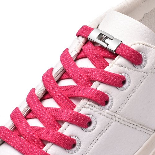 new 1 second quick elastic shoelaces flat shoe laces no tie