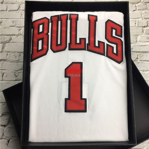 滕讯体育nba专营刺绣公牛队罗斯球衣1号复古rose德里克尼克斯4球裤