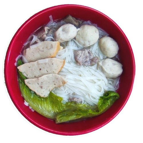 八乡客 粿条干潮汕 牛肉丸汤粿条粉汕头揭阳美食特产正宗果条批发