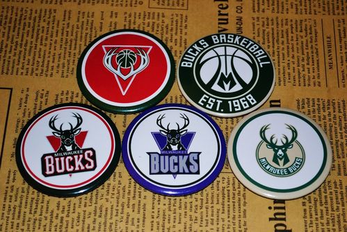 密尔沃基雄鹿队 队标标志队徽徽章胸章冰箱贴启瓶器 现货可定制