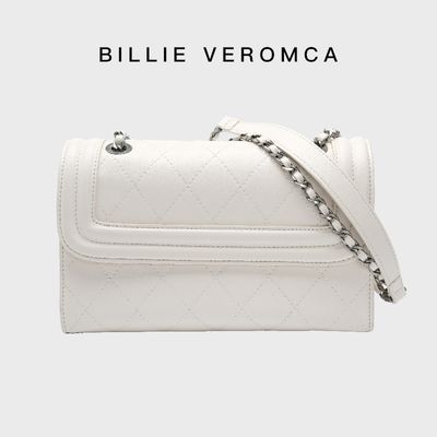 billie veromca翻盖包june质感包斜挎包单肩包高级链子复古机车包