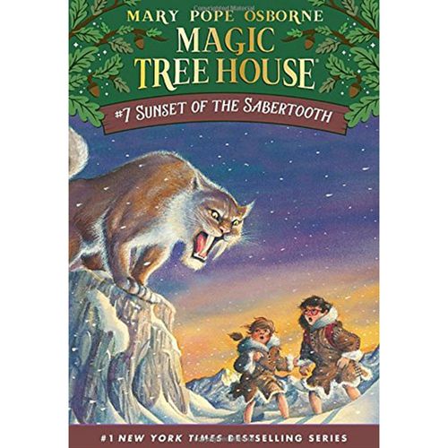神奇树屋7:冰原上的剑齿虎 英文原版 magic tree house 7