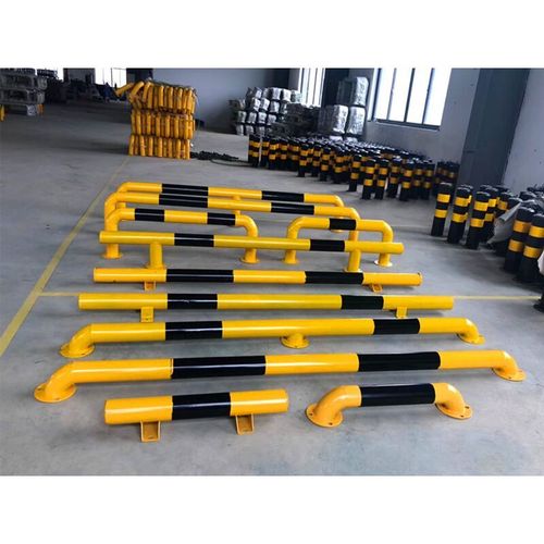 定制适用u型护栏钢管挡车器停车场防撞车间m型停车桩道路隔离栏杆挡车