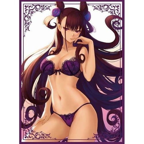 游戏王动漫妹套 fate fgo  紫式部  内衣 c96限定 卡套 牌套 af2