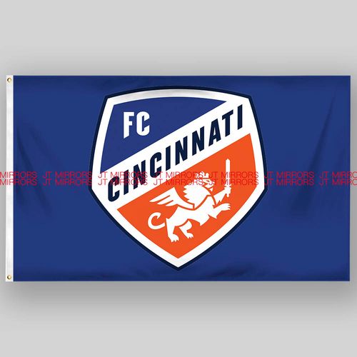mls美国职业足球大联盟辛辛那提俱乐部队旗帜fc cincinnati flag