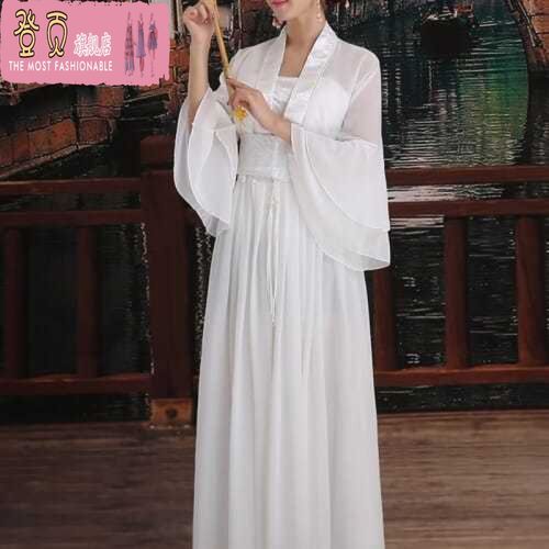 唐装戏服古装服装女仙女唐朝古代汉服演出服古典舞蹈公主贵妃女装登页