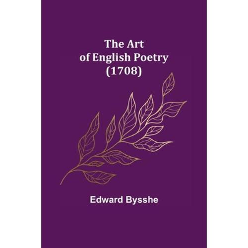 预订 the art of english poetry (1708) [9789355890382]