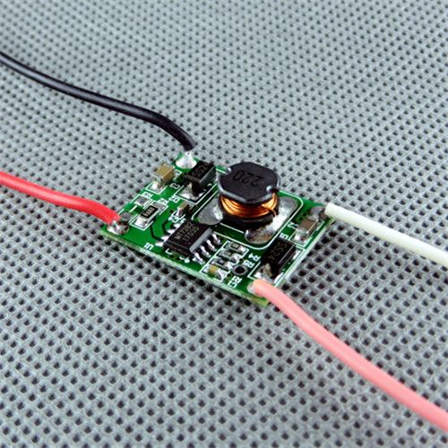 高效率升压led电源 dc3-18v 太阳能led灯驱动电源7w 支持pwm调光