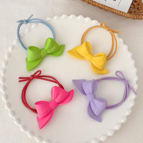 蝴蝶结小皮筋女扎头儿童发圈发绳韩国ins少女网红2021