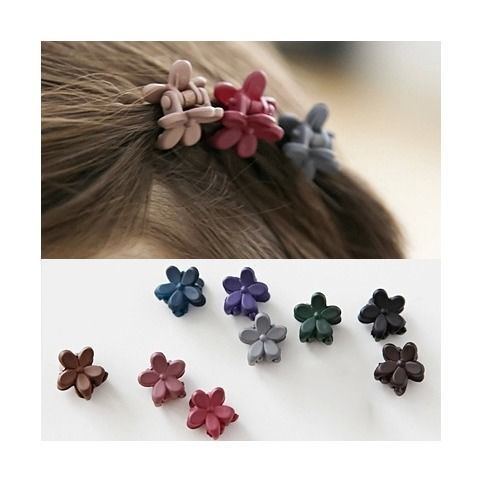 头饰品儿童花朵迷你女婴儿发夹边夹发夹小抓夹刘海夹