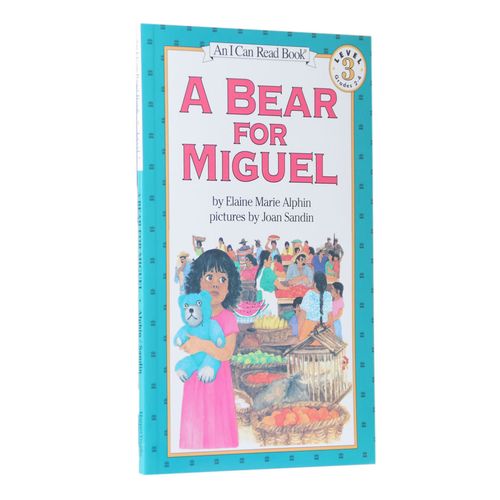 英文原版a bear for miguel 玛丽亚的小熊汪培珽第四阶段读物