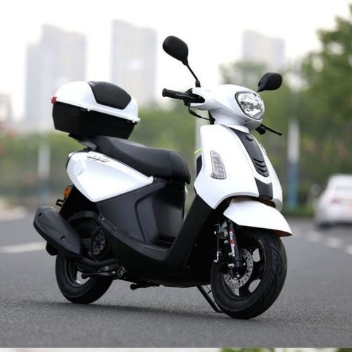 宗申隆鑫同款全新国四电喷jog巧格125cc燃油踏板摩托车烧油踏板车男