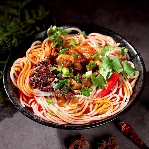 贵州米粉半干水城遵义羊肉粉牛肉粉米线手工粗细米粉真空包装批发 5斤