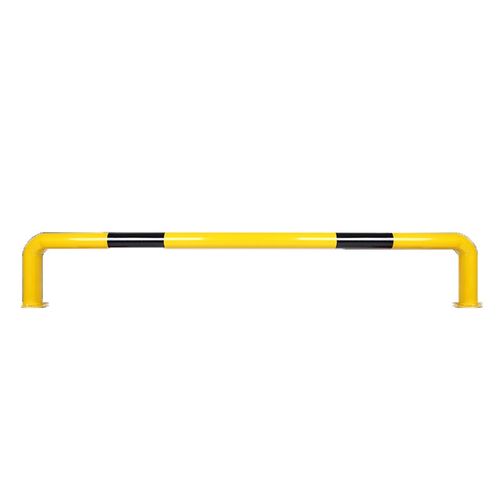 0mm厚u型护栏 2000*75*300 车库防撞栏杆u型钢管挡车器 fdhc-uxhl-09