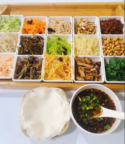 贵州特产贵阳小吃丝娃娃套餐约2.7kg含皮子多种配菜材料送酸汤