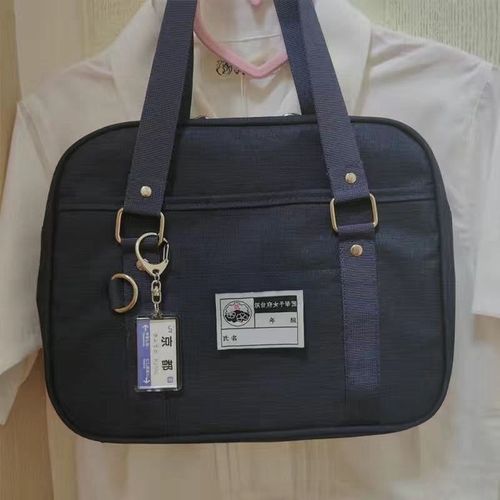 日式通勤包原创jk制服包包双肩日系帆x布单肩斜挎手提包学生二次.