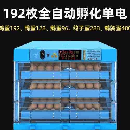 小型孵化器家用迷你全自动智能孵化机小鸡孵蛋器鸭鹅鸽子蛋孵化箱